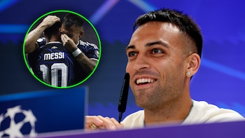 Lautaro Martínez reveló la conversación que tuvo con Messi luego de que anunciara su retiro de la selección argentina