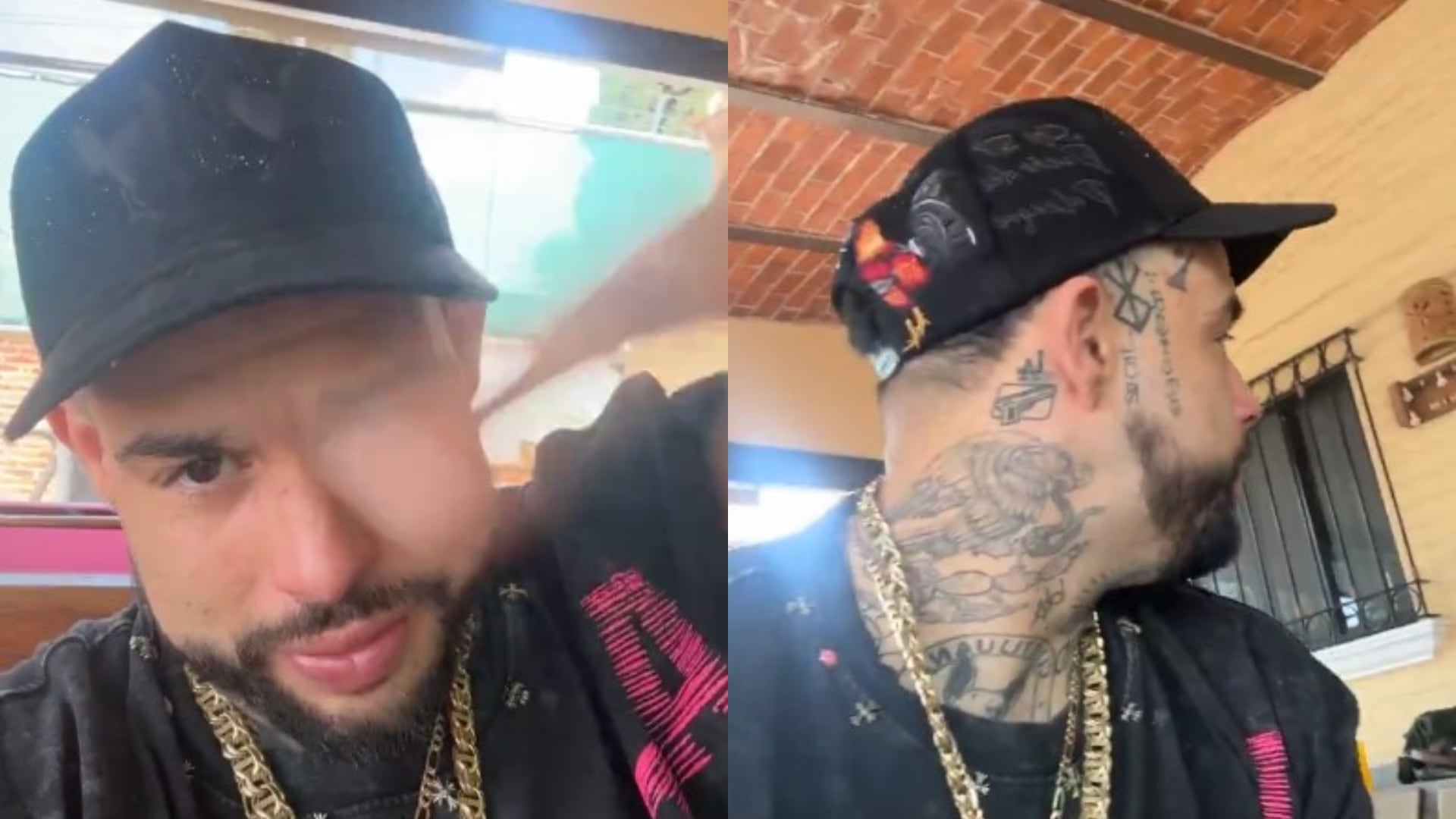 Emiliano Aguilar genera polémica al lucir gorra alusiva a