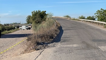 De acuerdo con la fiscalía estatal, en el lugar se encontraron decenas de casquillos percutidos. (Crédito: X | @yaircastro19038)