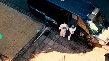 Peritos de la PFA en