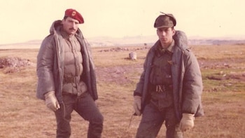 Malvinas desconocida: el artillero descendiente