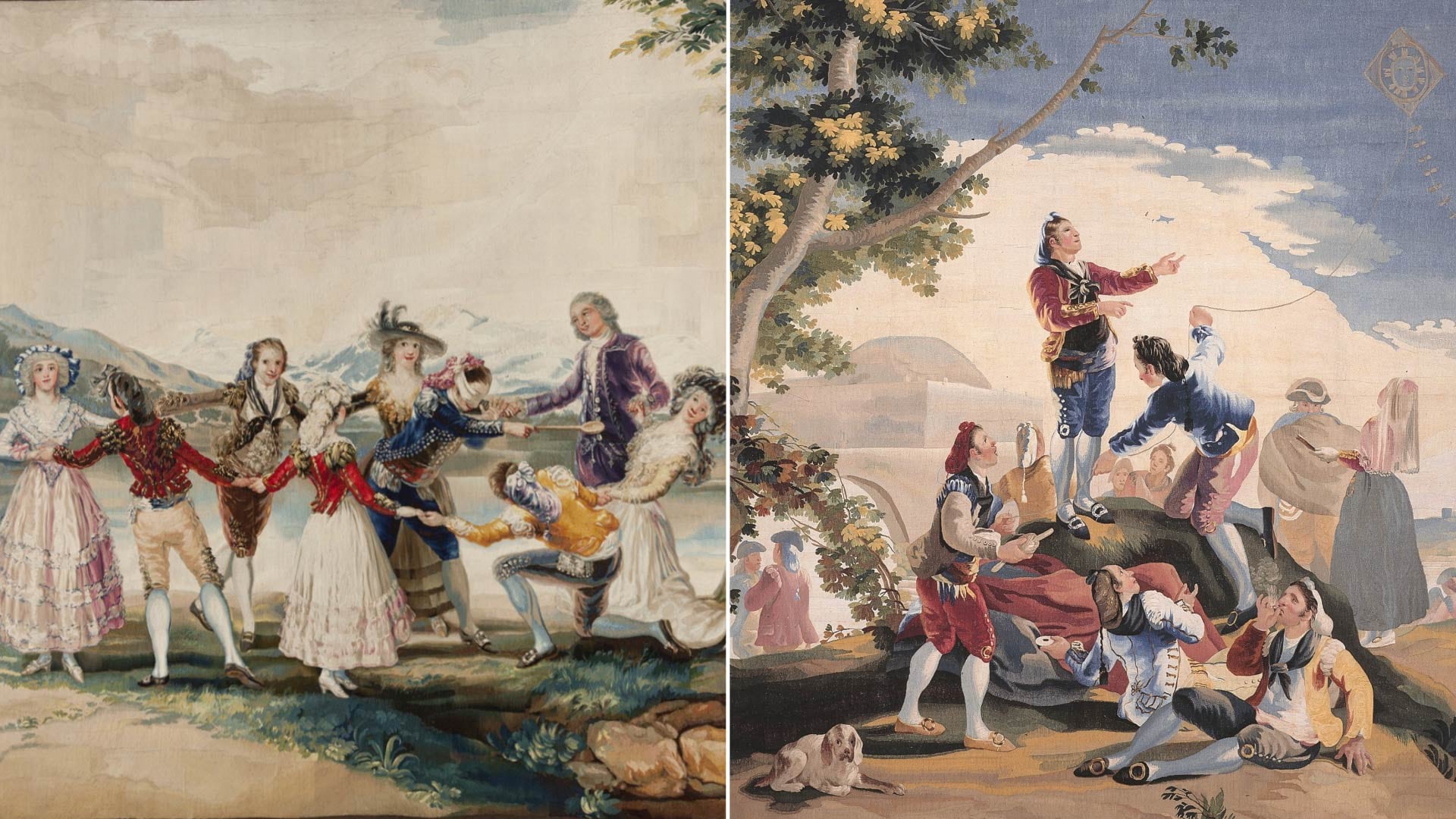 La muestra “Goya en Buenos Aires” abrirá el 22 de septiembre en el Museo Nacional de Bellas Artes con los tapices La cometa y La gallina ciega