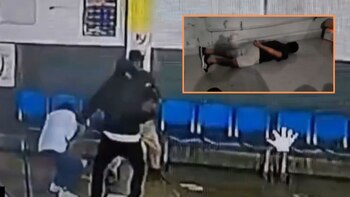 La víctima logró anotar la