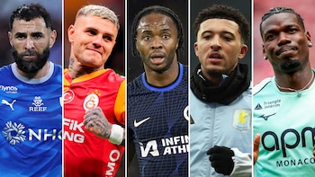 Como Mauro Icardi: las nueve estrellas internacionales que todavía se encuentran sin equipo