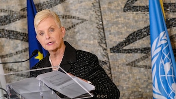 La directora del PMA anuncia