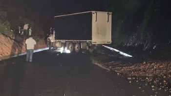 Bloqueo en la vía Pereira–Chocó: