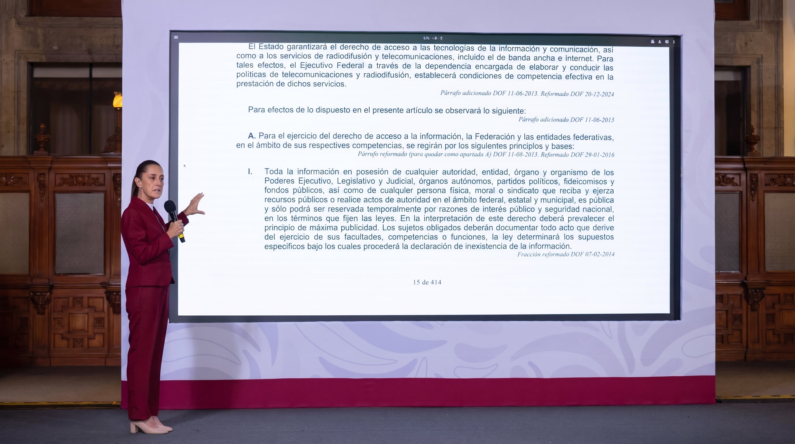 CIRT estuvo de acuerdo con ley para emitir Lineamientos sobre Derechos de las Audiencias, afirma Sheinbaum