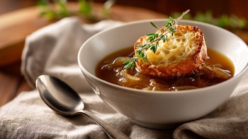 Sopa de cebolla: un plato