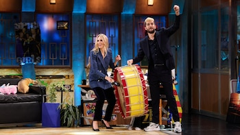 Vanesa Romero y David Broncano