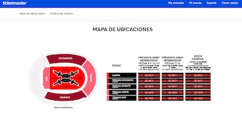 Entradas liberadas para BTS se agotaron en horas