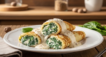 La combinación de espinaca y