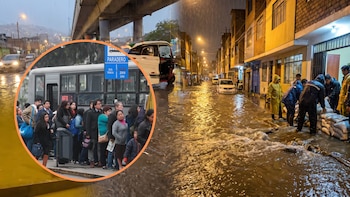 Trabajadores de Lima Sur tendrán hasta dos horas de tolerancia este martes 18 por las lluvias asociadas a la DANA Aníbal