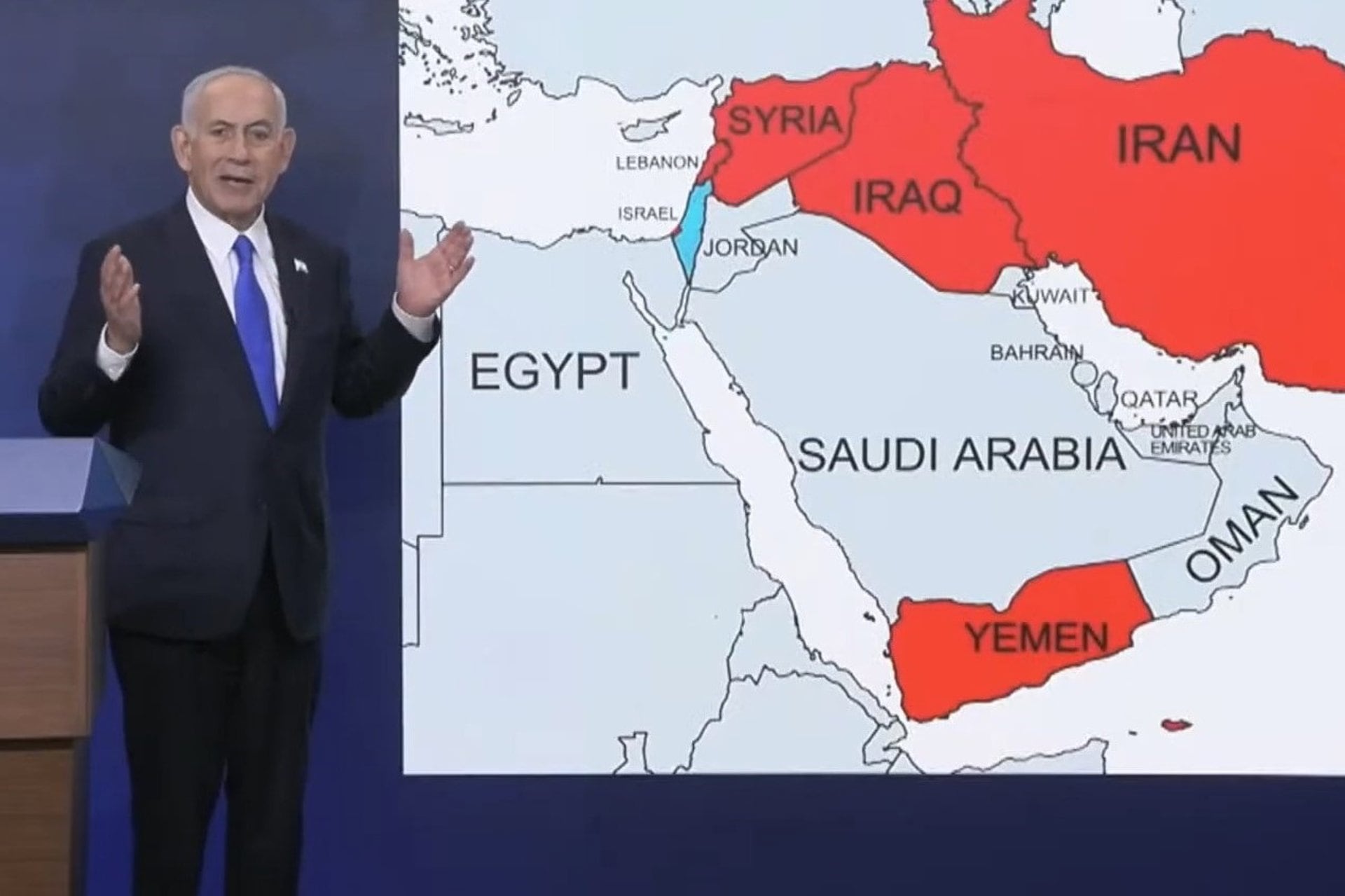 Netanyahu advirtió que la campaña de Irán