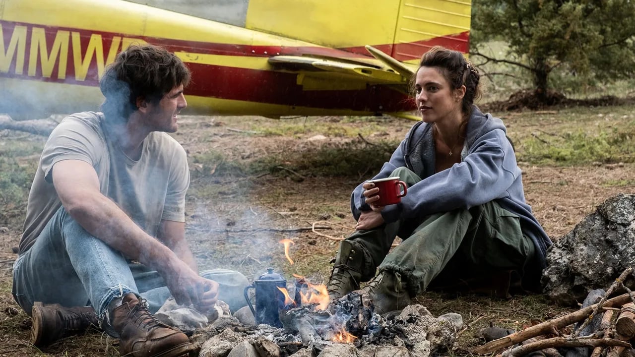 Jacob Elordi y Margaret Qualley en 'La constelación del perro', de Ridley Scott (20th Century Fox)