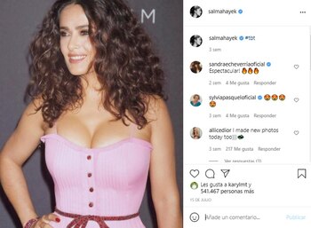 (Foto: salmahayek / Instagram)