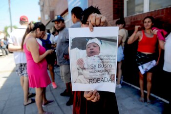 Parte de los carteles que