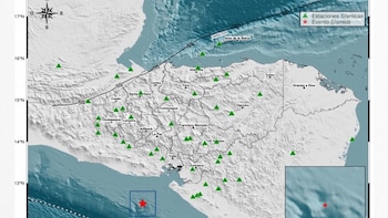 Sismo de magnitud 5,8 sacude frente a Centroamérica y Copeco Honduras descarta amenaza de tsunami