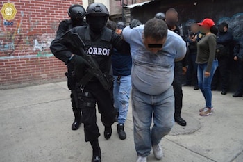 Durante el operativo, las autoridades