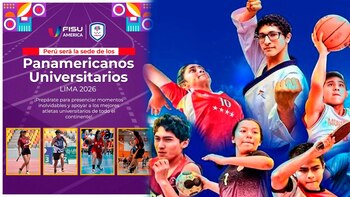 Perú será sede de los Juegos Panamericanos Universitarios 2026.