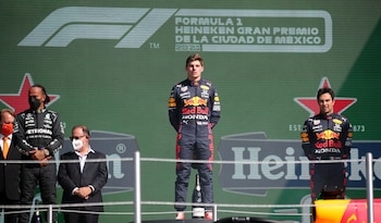 Sergio Pérez consiguió subir al