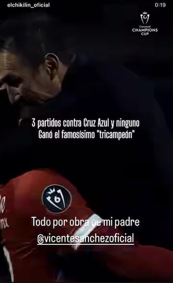 Esta vez, el DT publicó