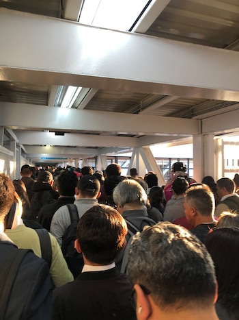 Estado de las diversas estaciones del Sistema de Transporte Colectivo (STC) Metro.