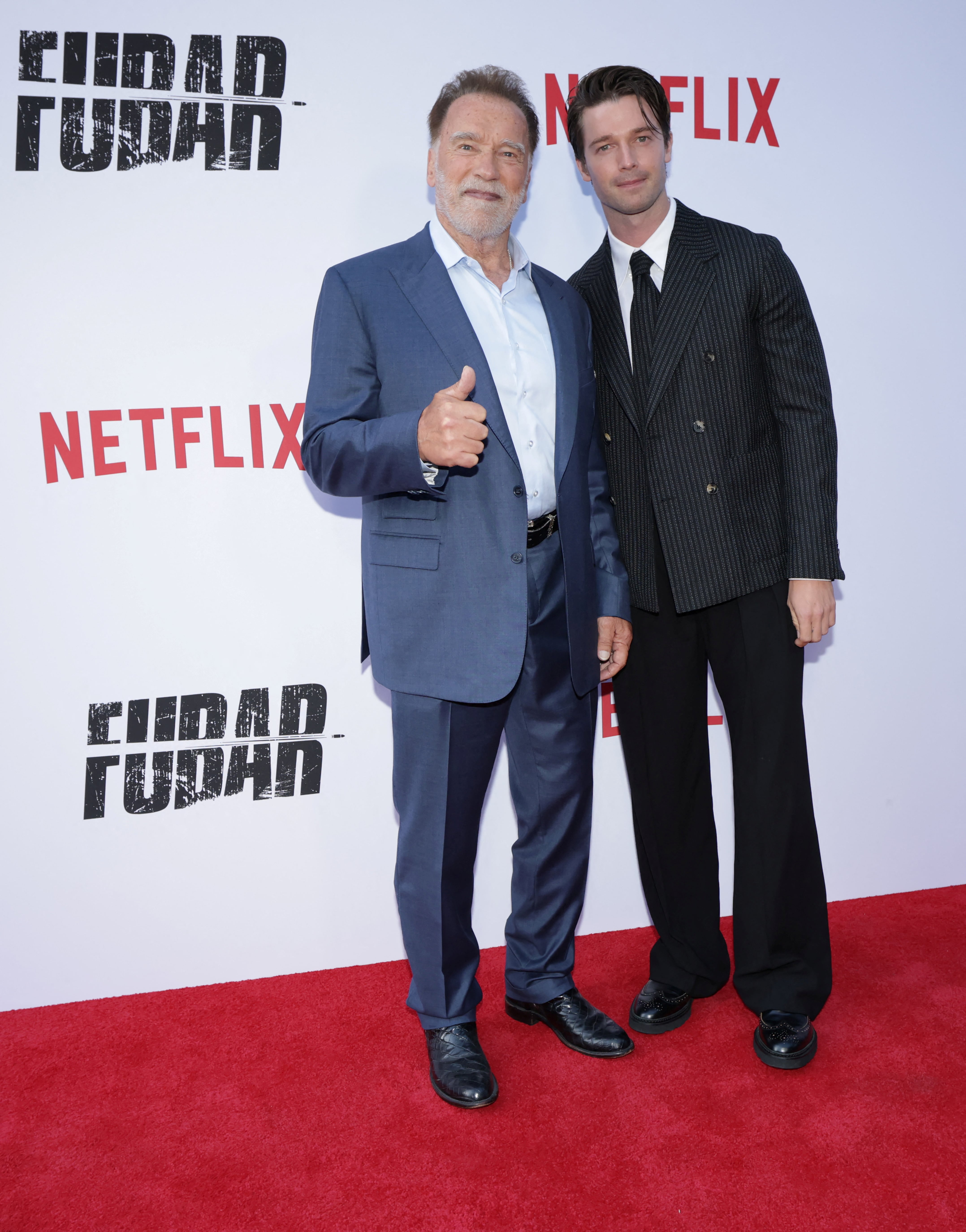 Patrick Schwarzenegger enfrenta la presión de construir su identidad más allá del legado de Arnold (REUTERS/Mario Anzuoni)