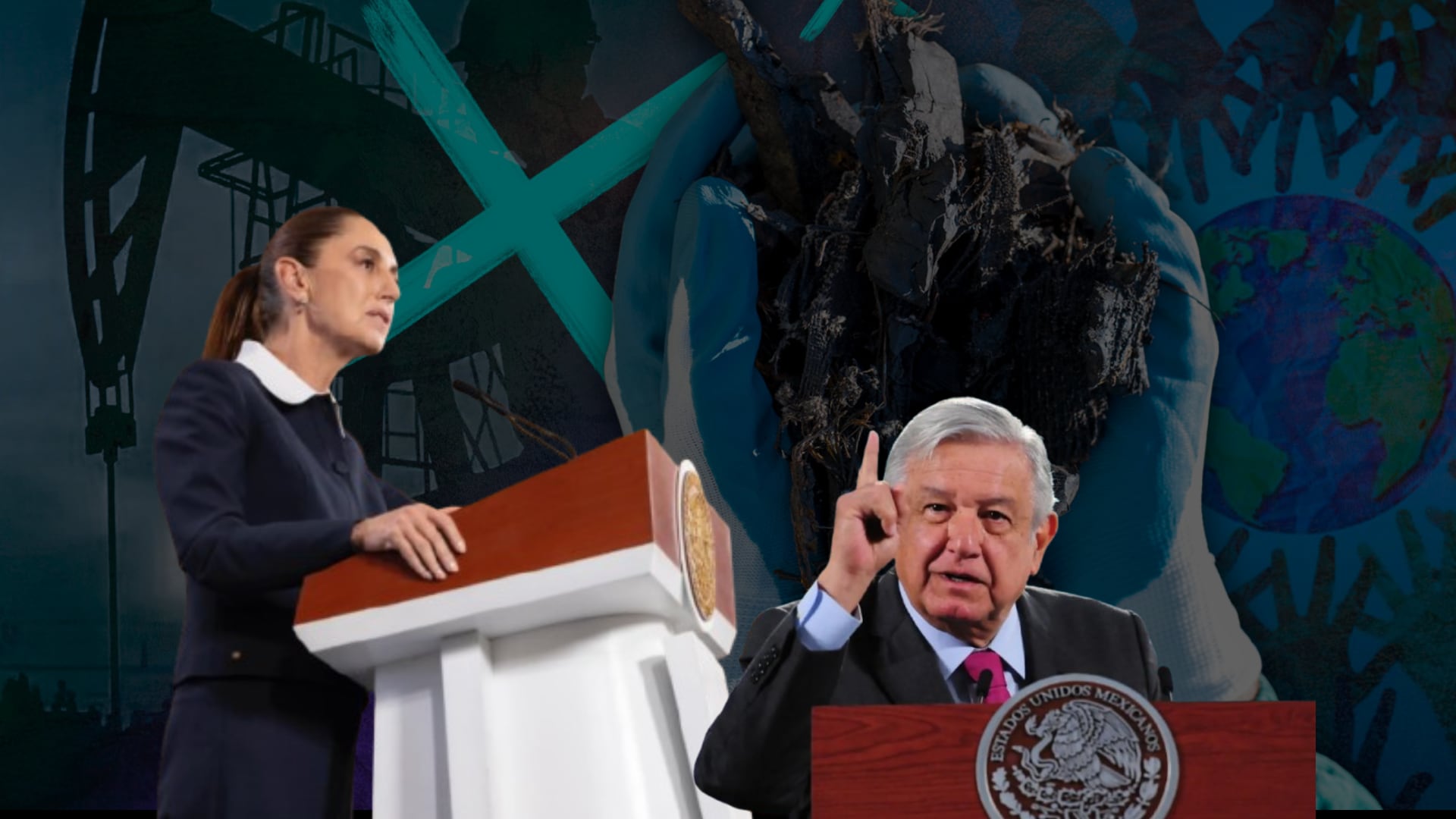 La evaluación oficial sobre alternativas técnicas para la explotación de hidrocarburos ha sido interpretada por líderes partidistas como una señal de cambio en la dirección tomada por el anterior ejecutivo federal. (Infobae México / Jesús Avilés)