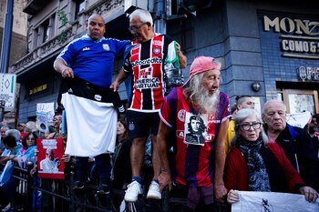 Parte de los jubilados que