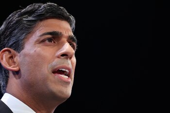 El primer ministro británico, Rishi