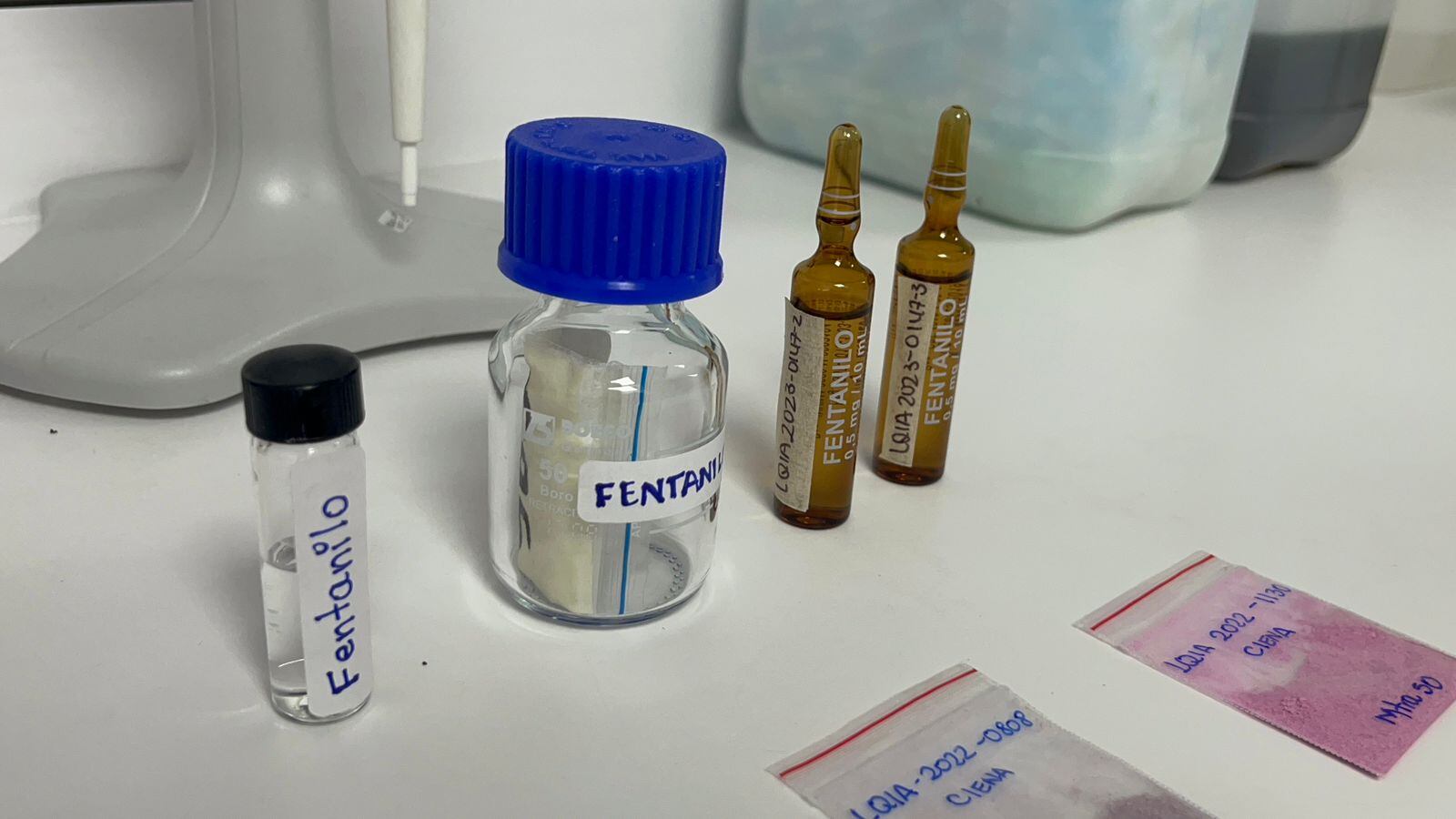 El fentanilo es un opioide sintético de uso medicinal crédito Daniela Gallo