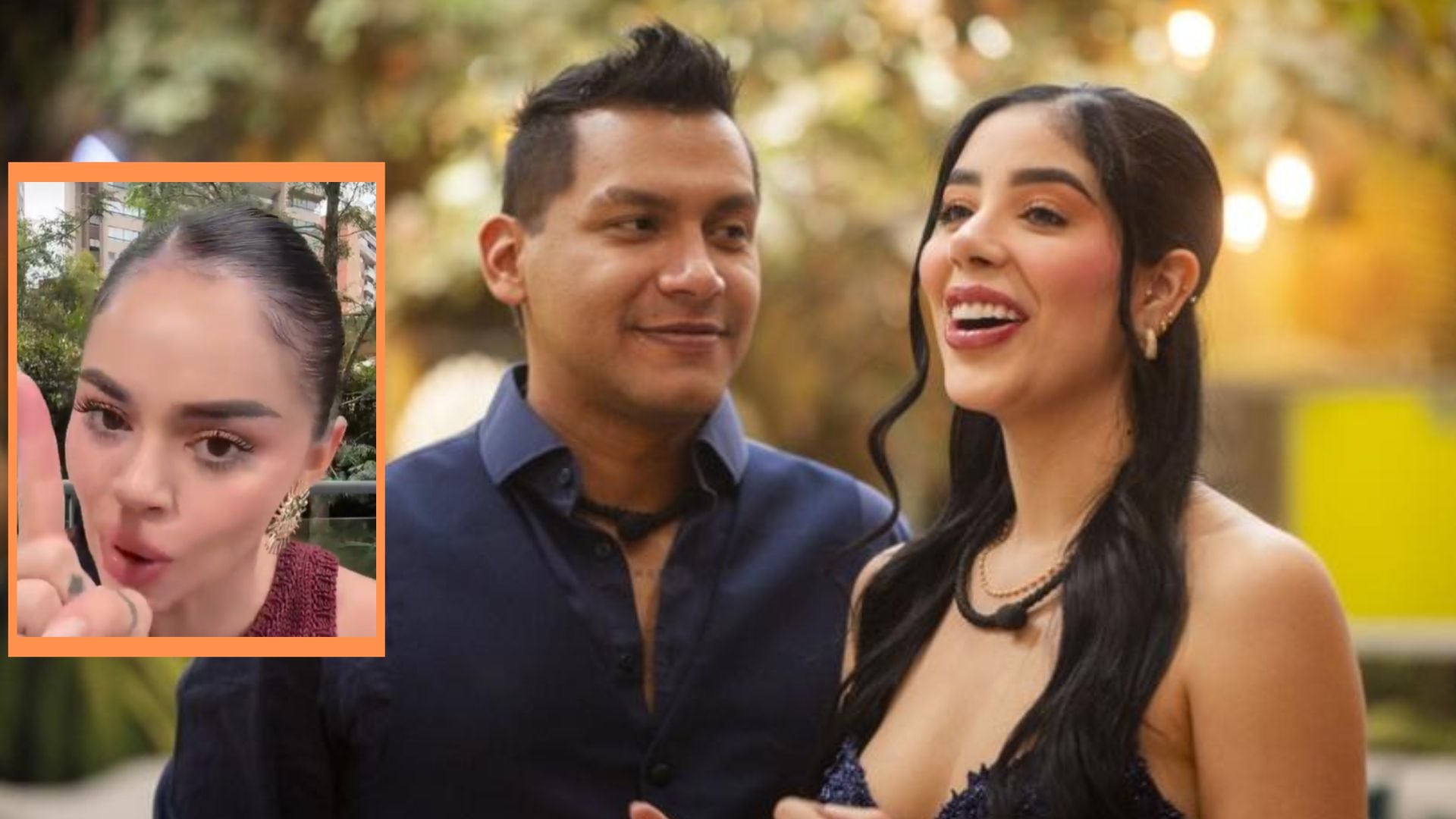 La creadora de contenido criticó a la pareja de