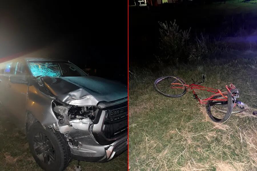 El siniestro vial se produjo sobre la Ruta Nacional 11 en jurisdicción de Gualeguay (Foto: El Once)