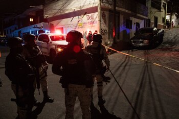 Operativo en la escena de