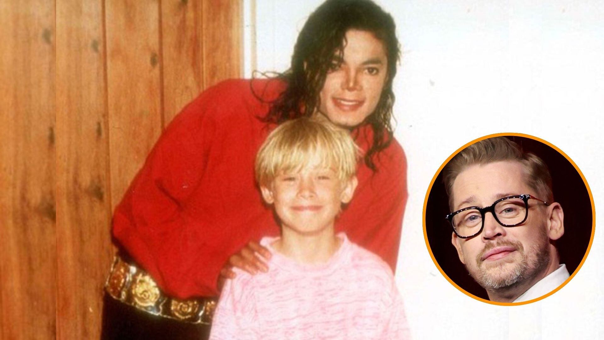 Macaulay Culkin mantuvo una estrecha amistad con la estrella del pop Michael Jackson. (Montaje Infobae España)