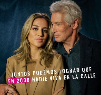 Alejandra Silva y Richard Gere
