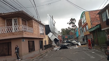 Así fue el impresionante vendaval que dejó más de 150 casas sin techo en Funza, Cundinamarca: varios sectores quedaron sin luz