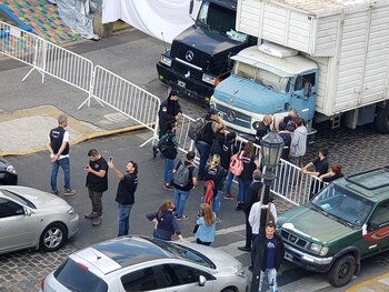 Set de filmación de la