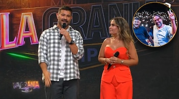 Yaco Eskenazi se despide temporalmente de “La Granja VIP” por agenda recargada. Composición Infobae / Carol Ruiz.