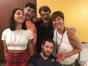 La familia de Mauro Ezequiel