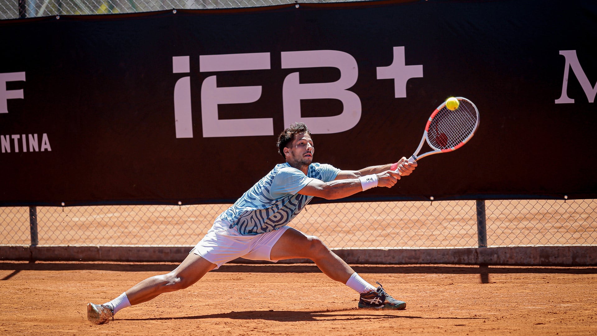 Guido Justo semifinalista del AAT Challenger de Tigre I al vencer al brasileño Bruno Fernández (Crédito: Prensa AAT)