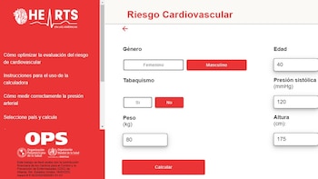 La calculadora de riesgo cardiovascular