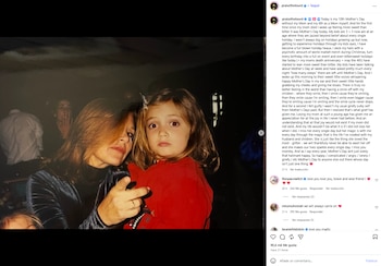 Celebridades en el Día de las Madres