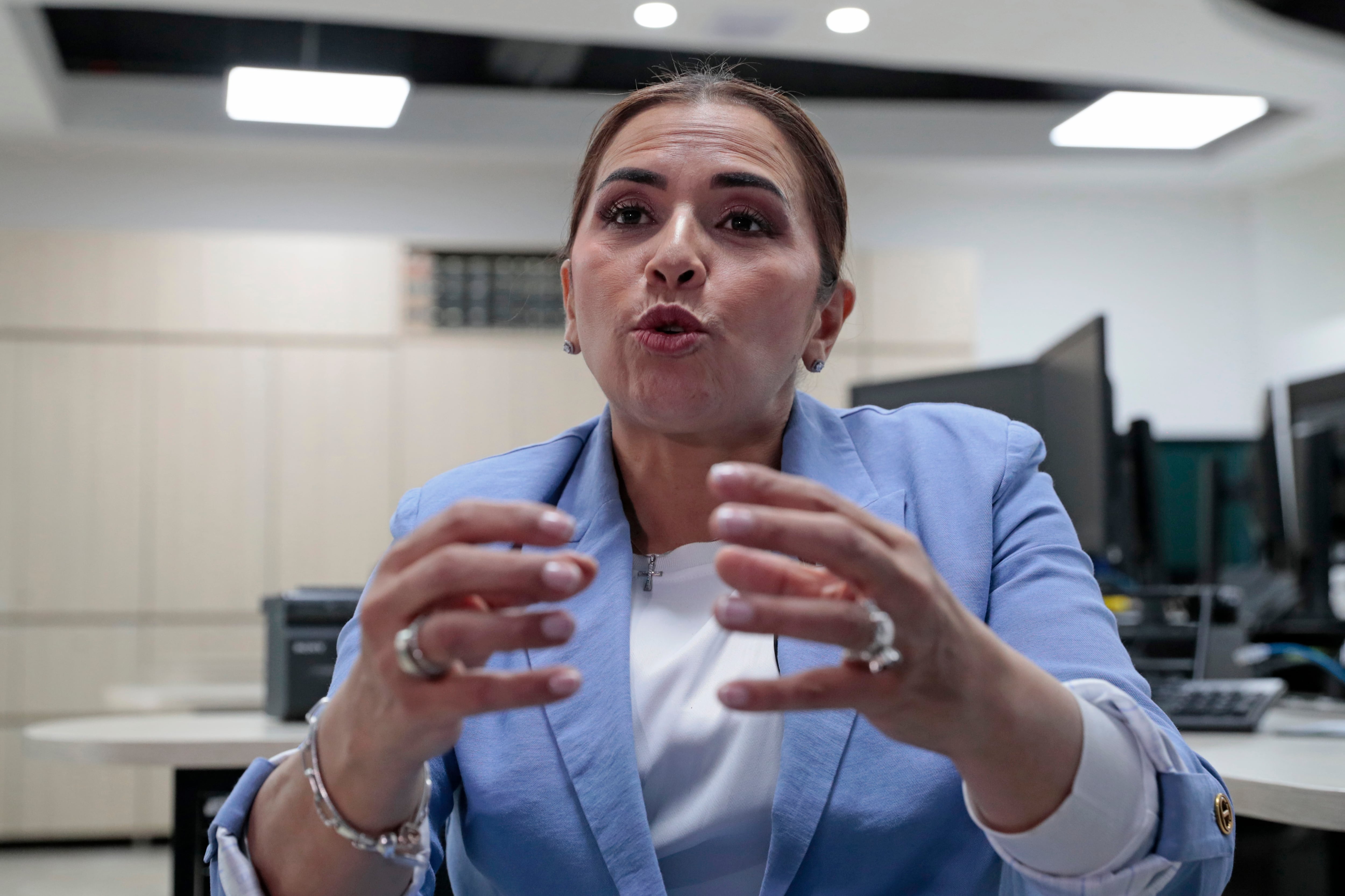 El plan de choque desplegado por la Gobernación del Meta y la Fuerza de Tarea Conjunta Omega busca contener los nuevos riesgos en la región, afirmó la mandataria - crédito Carlos Ortega/EFE