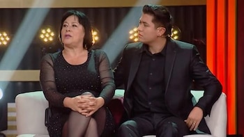 Alina Lozano y Jim Velásquez