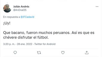 Twitter: reacción de los hinchas