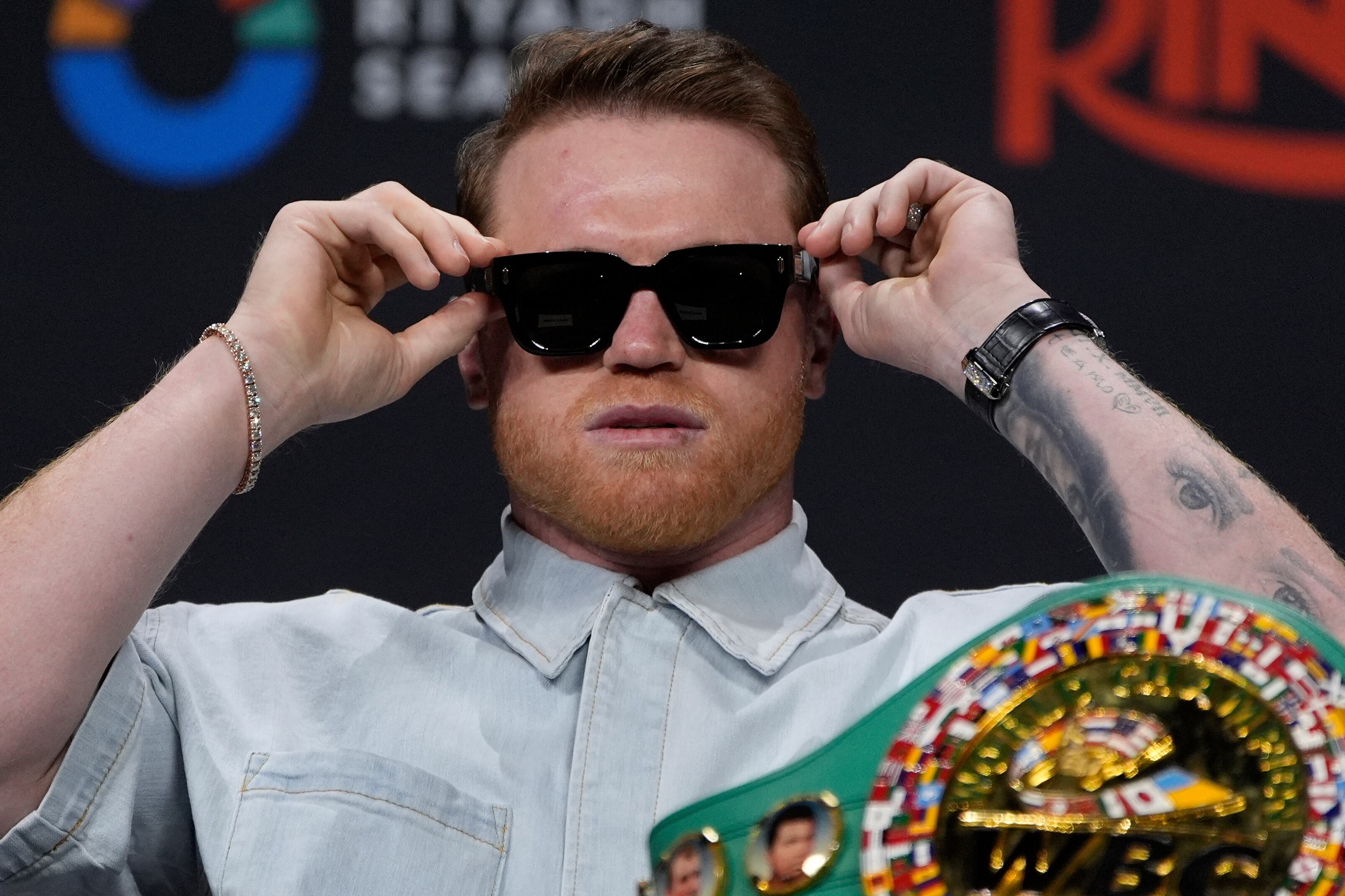 Canelo Álvarez pondrá en juego sus títulos (AP)