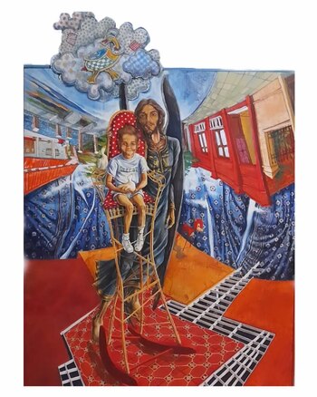 "Mamá ganza y el niño