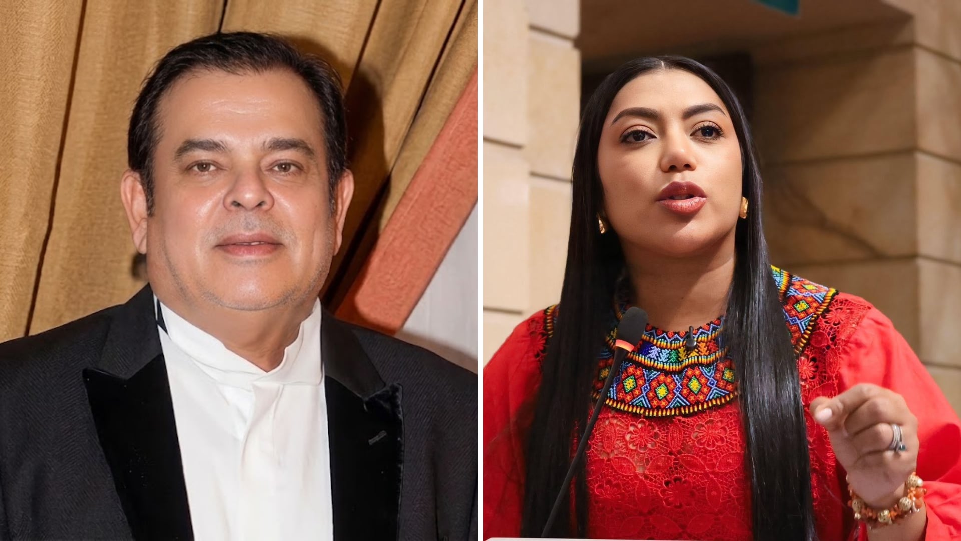 Estados Unidos anunció este lunes 28 de septiembre la revocatoria de las visas de la senadora Martha Isabel Peralta Epieyú y del empresario Euclides Antonio Torres Romero - crédito Martha Peralta/Facebook - Redes sociales