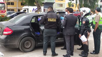 Autoridades llegaron hasta el lugar